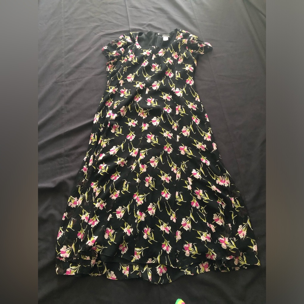 10 percent floral Silk Dress by jones New York